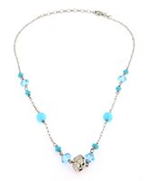 Collana Forever Gioielli Donna in Argento Turchese FGCO00277 - FGCO00277